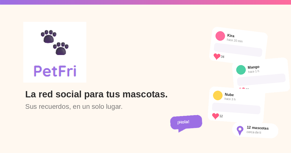 PetFri — 官网预览图